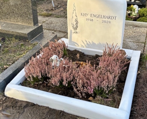 Marmor Grab Urne individuell